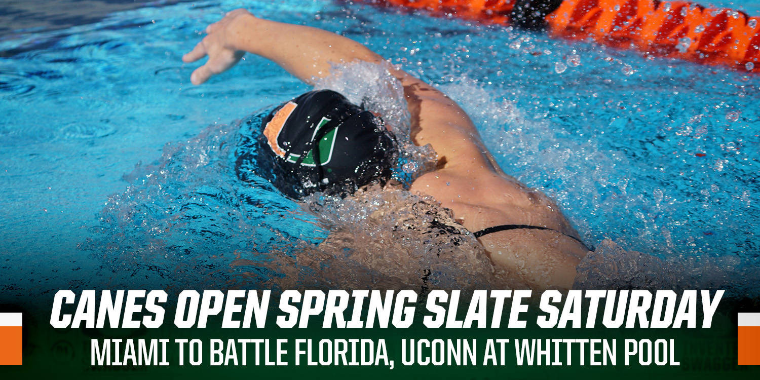 Canes to Host Florida, UConn for First Spring Meet