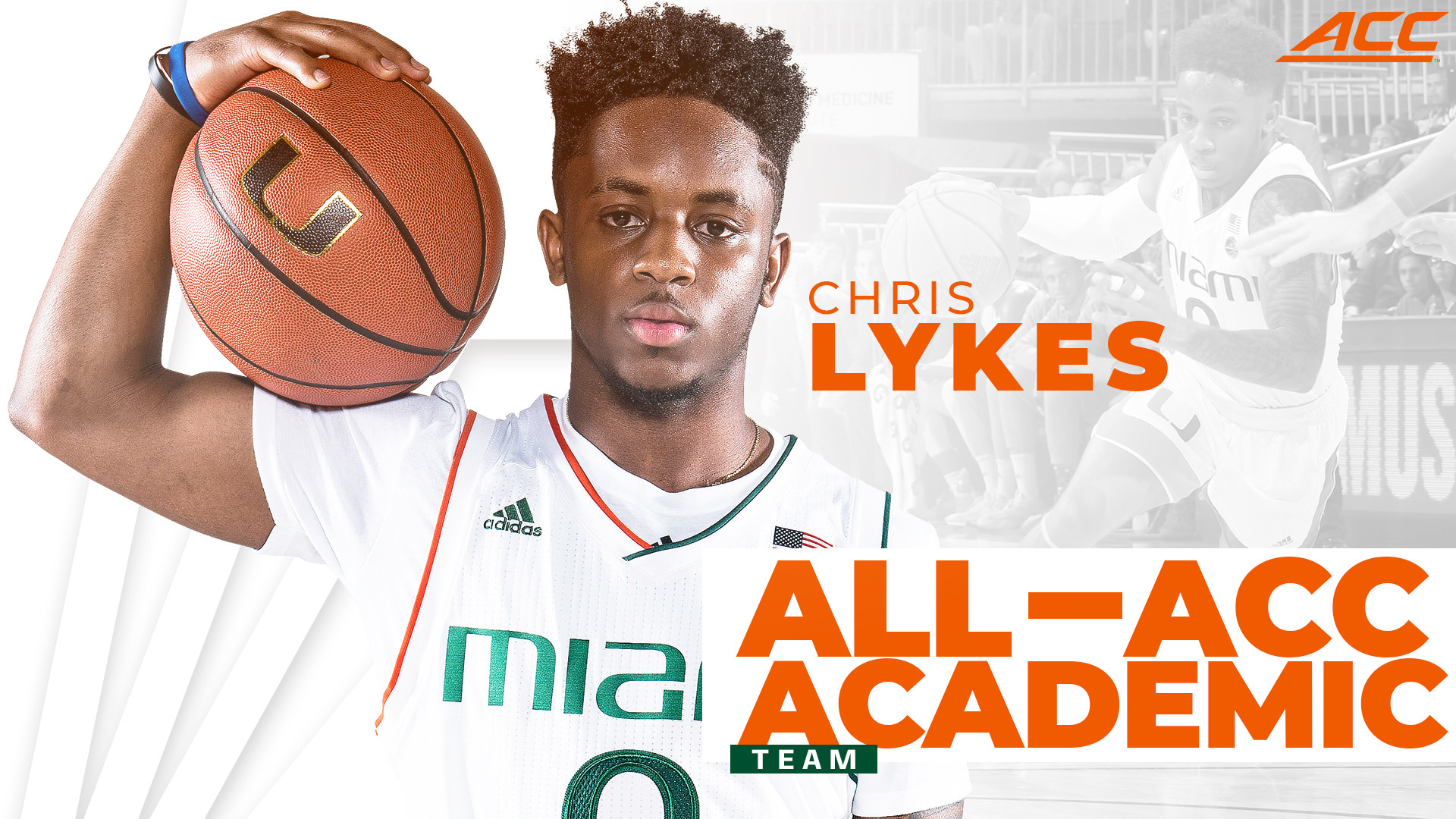 Lykes Named to All-ACC Academic Team