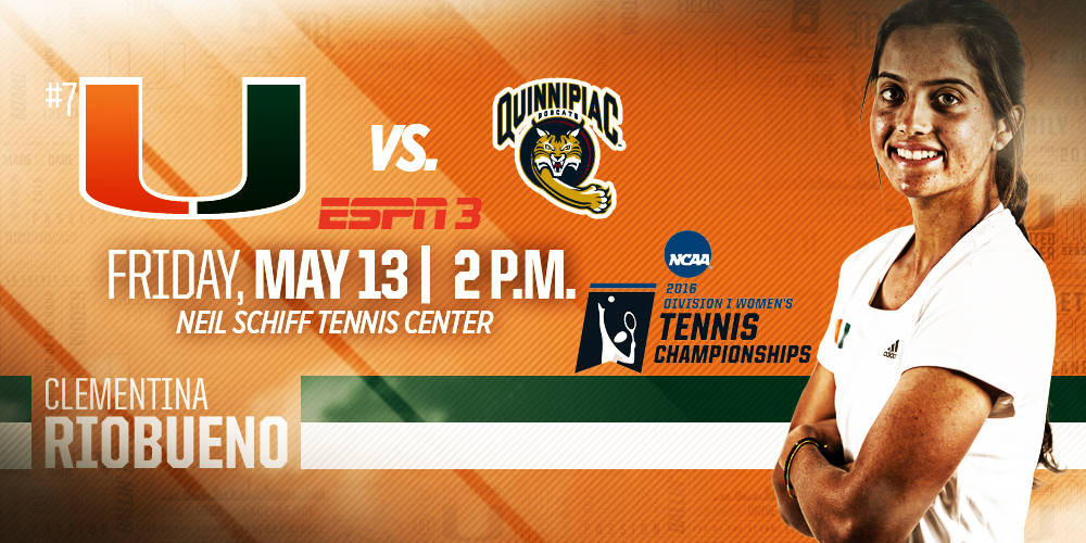 @CanesWTennis Opens NCAA Play vs. Quinnipiac