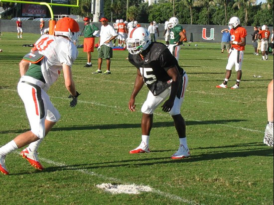 Hurricanes Football Practice (17) - 08/19/11