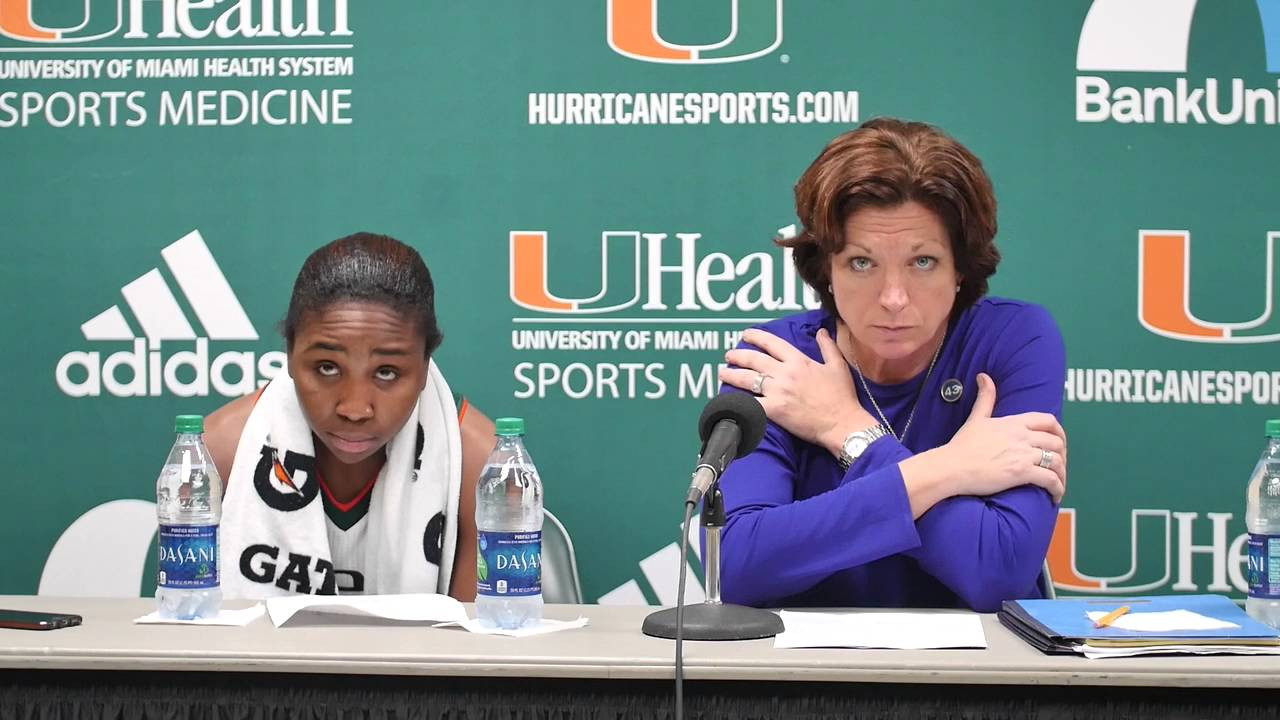 Katie Meier & Jessica Thomas | Post Game Press Conference FIU | 12.22.15