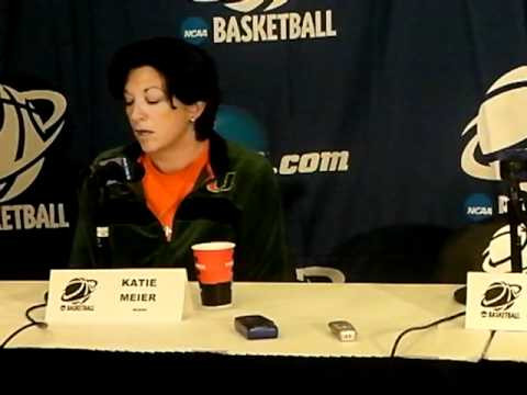 Katie Meier Practice Day 2 Presser