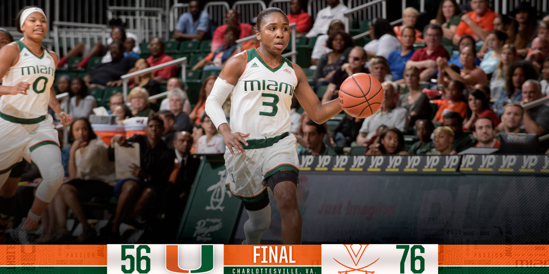 @CanesWBB Drops ACC Road Opener at Virginia