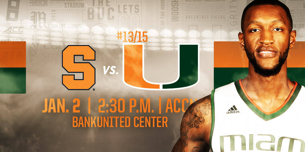 Game Day: Syracuse at #13/15 Miami