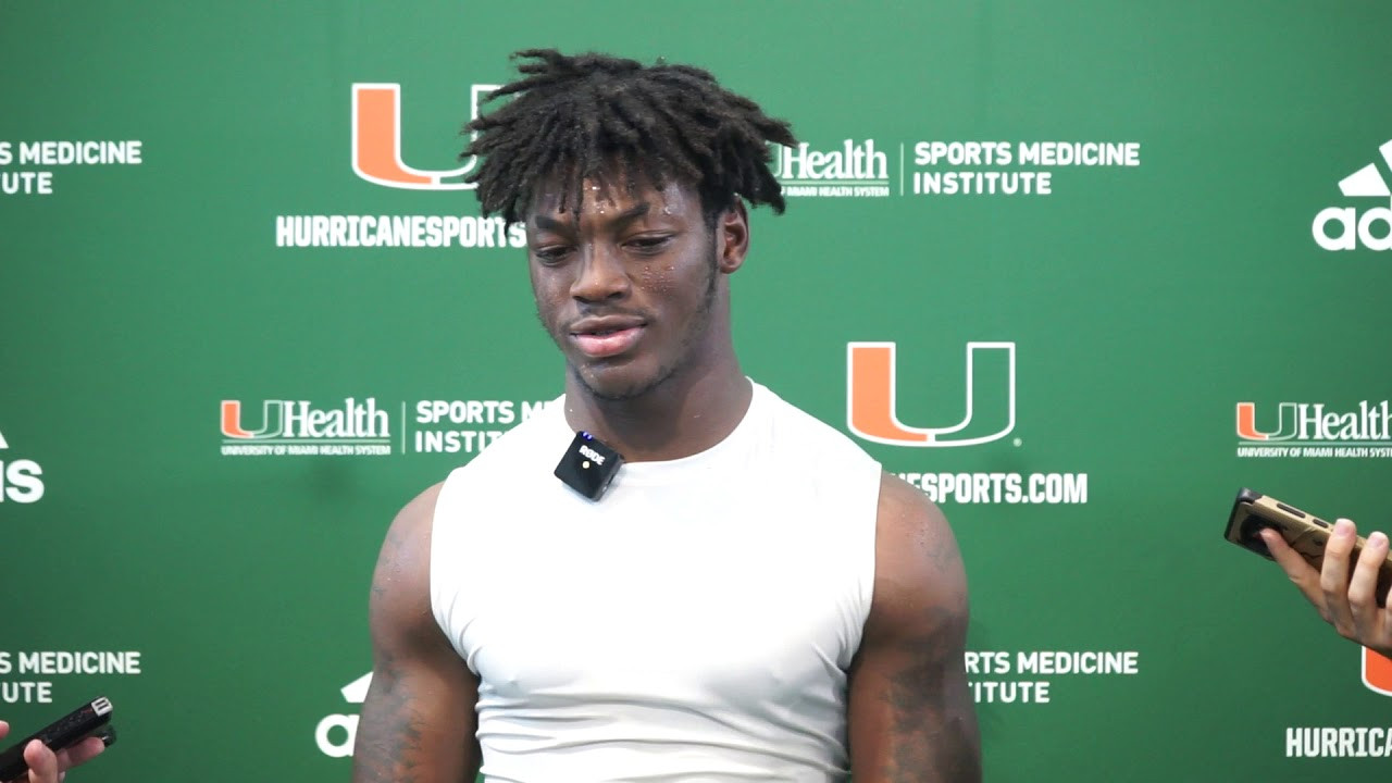 Gurvan Hall Jr. | Post Practice Media | 7.31.19