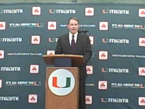 4/22/11 - AD Eichorst introduces new men's BBall coach Larranaga