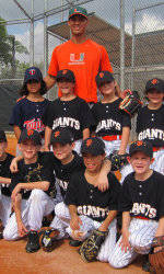 UM Baseball Team Participates In Youth Baseball Clinic