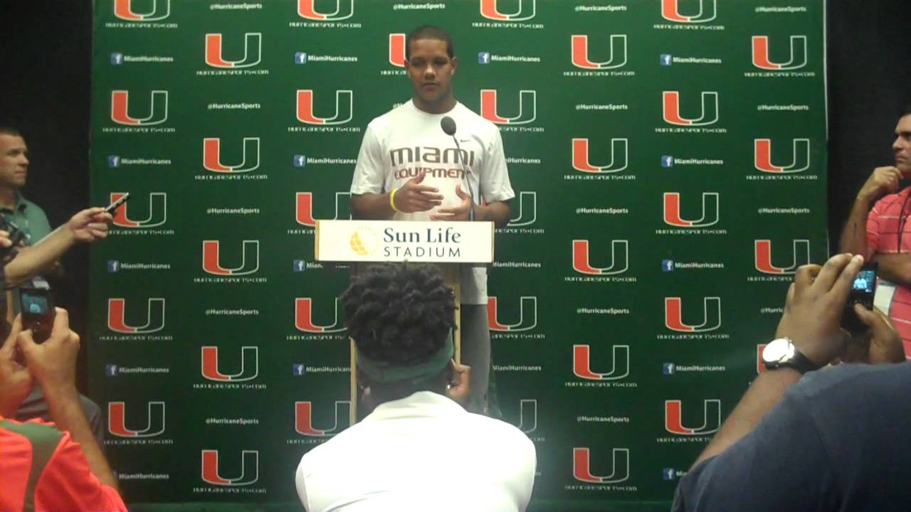 Miami-NC State Postgame: Stephen Morris