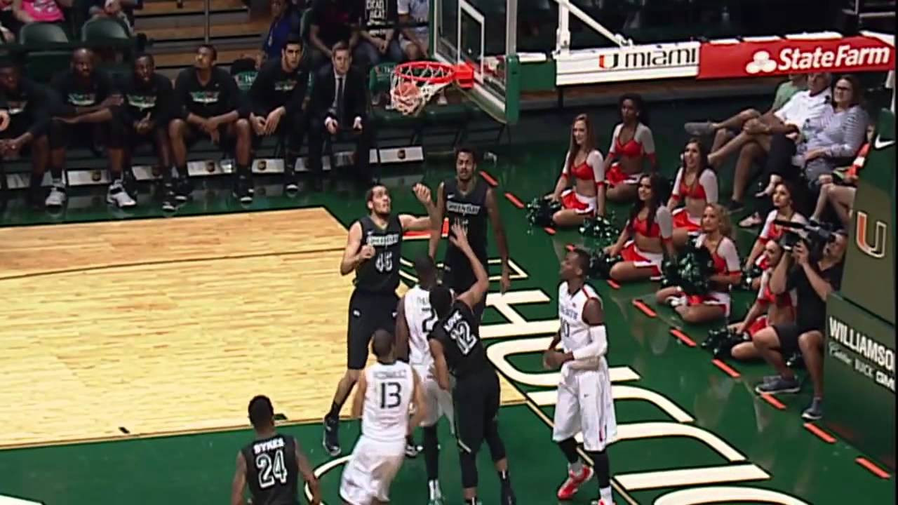 Joe Thomas - Miami Basketball Senior Day