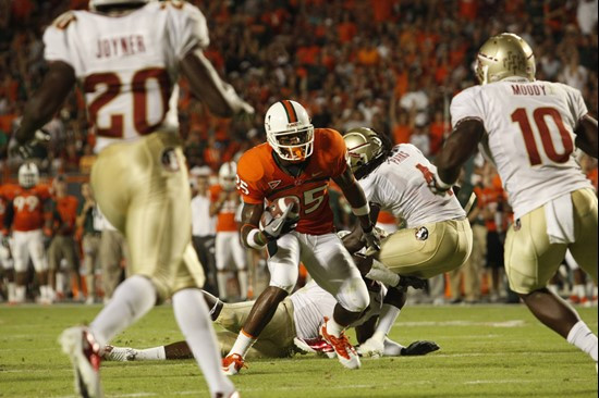 2010 Miami Hurricanes Football vs Virginia Tech