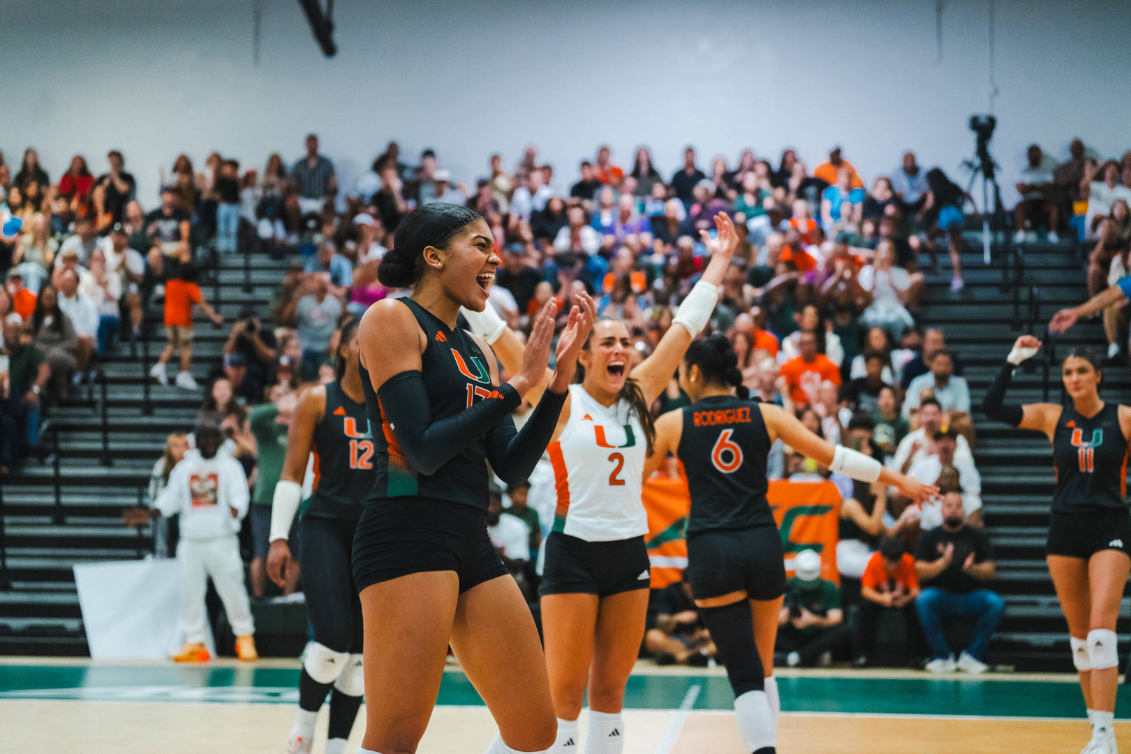 Miami Sweeps No. 15 UNC