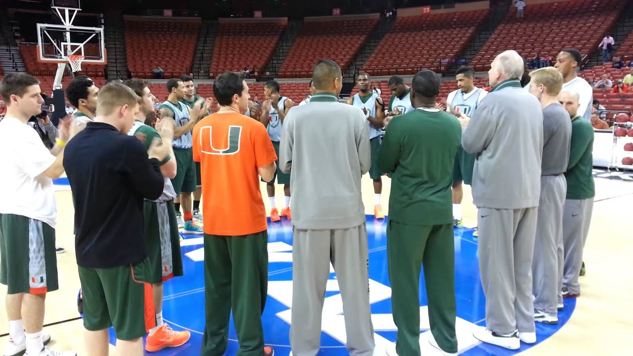 @CanesHoops Open Practice - March 21, 2013