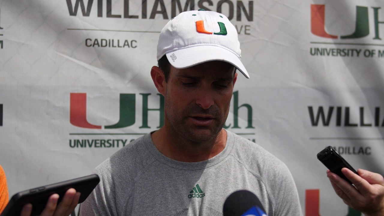 Manny Diaz | Spring Practice Presser | 4.20.2017