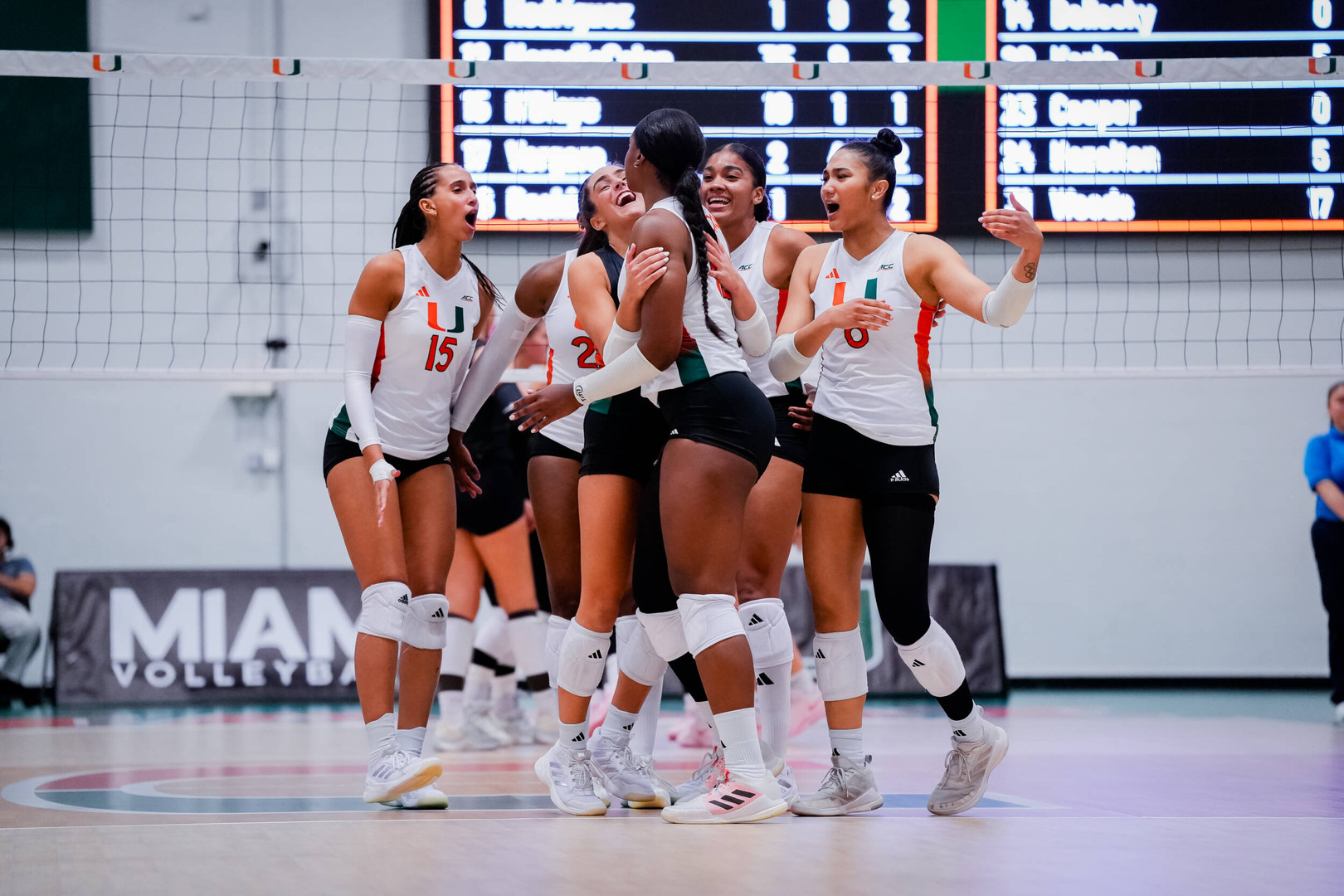 Hurricanes Earn Five Set Win Over Hokies Hurricanes Earn Five Set Win Over Hokies