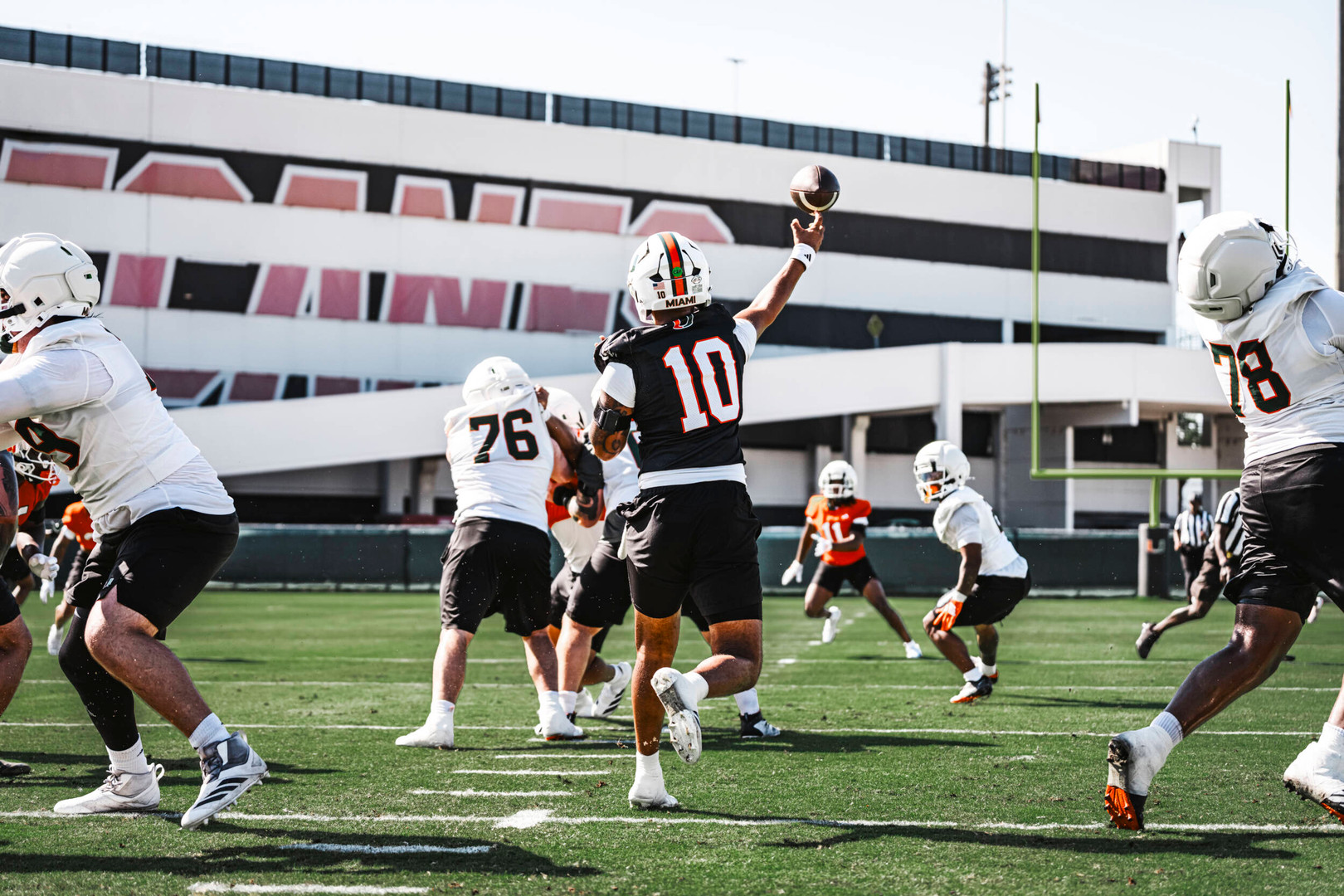 Photo Gallery: First Day of Spring Football