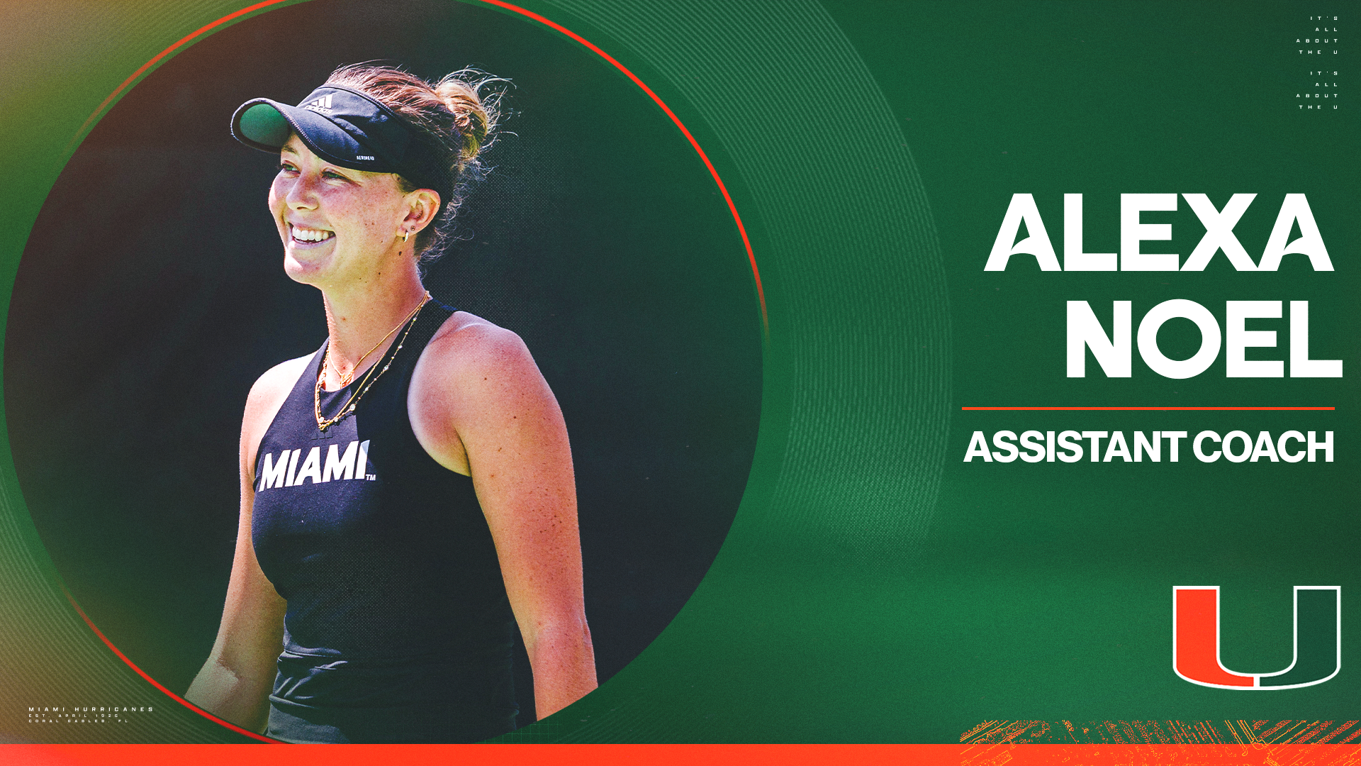 Alexa Noel Named W. Tennis Assistant Coach Alexa Noel Named W. Tennis Assistant Coach
