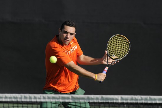 2012 Miami Hurricanes Men's Tennis Photo Day