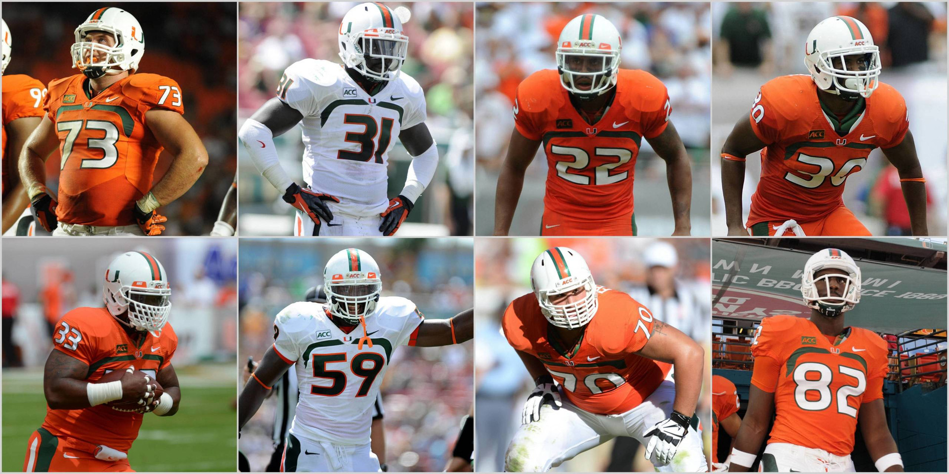 Eight @CanesFootball Graduates, One Bond