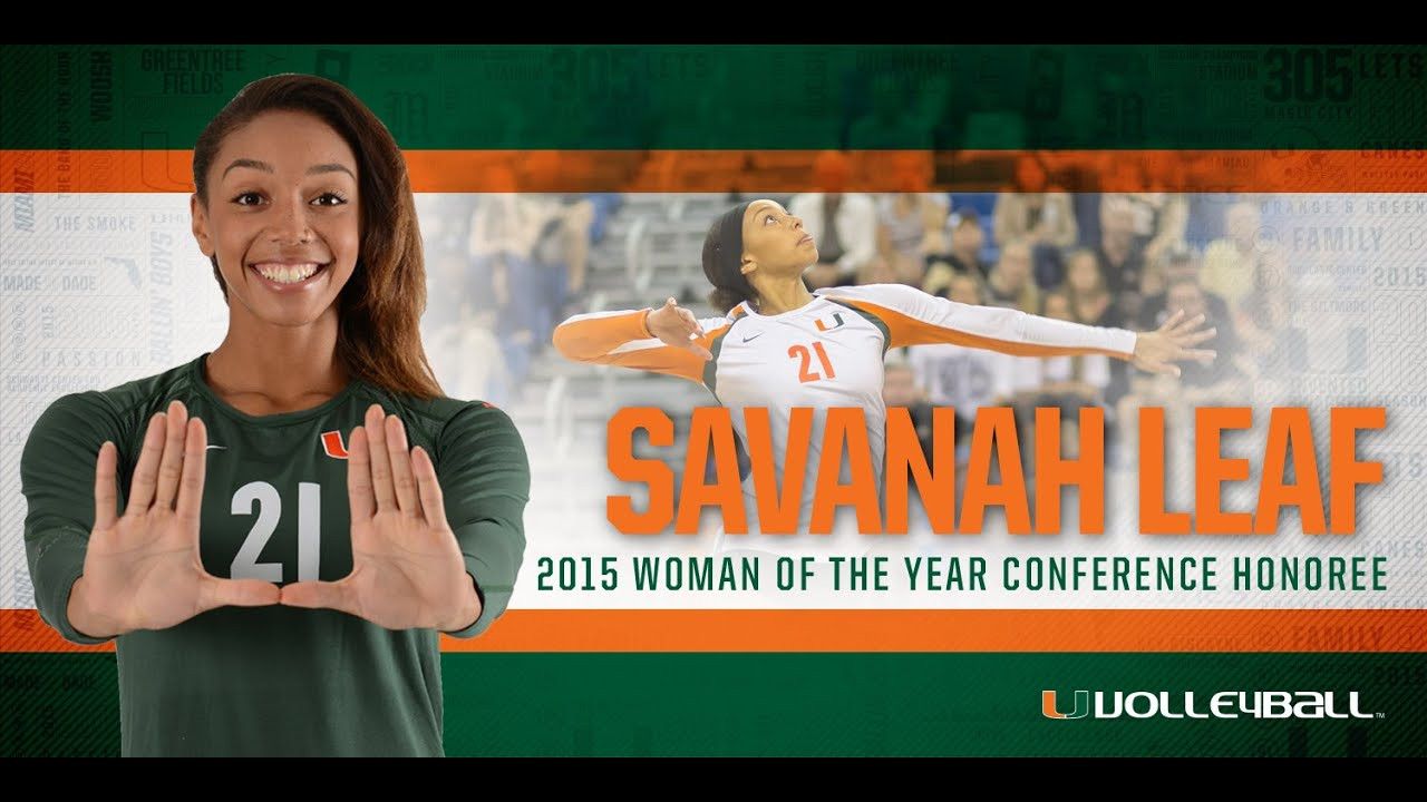 Savanah Leaf - 2015 NCAA Woman of the Year Nominee