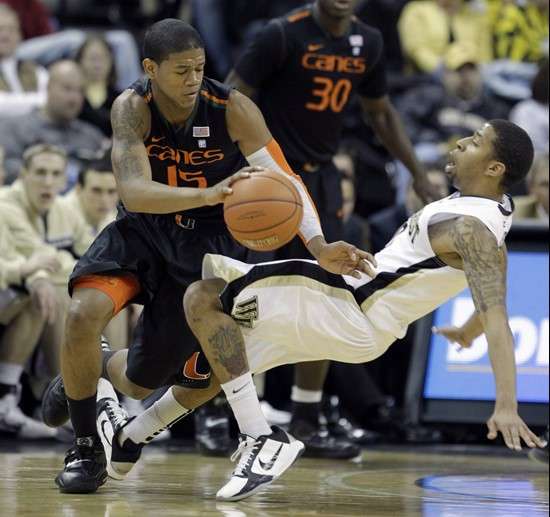 Miami vs. Wake Forest - Feb. 9, 2011