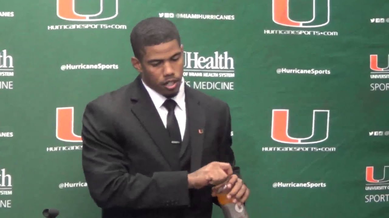 AJ Highsmith - Nov. 16, 2013 (Duke Postgame)