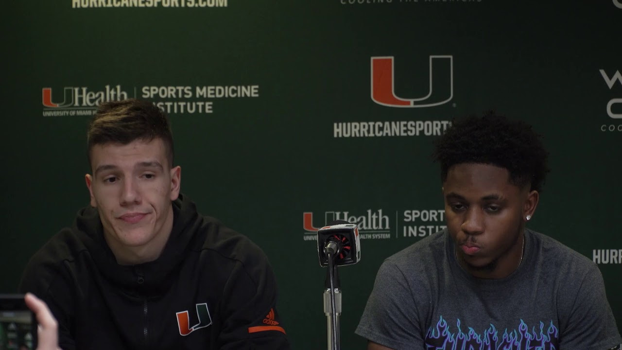 DJ Vasiljevic & Chris Lykes | Postgame Presser vs. Louisville | 11.5.19