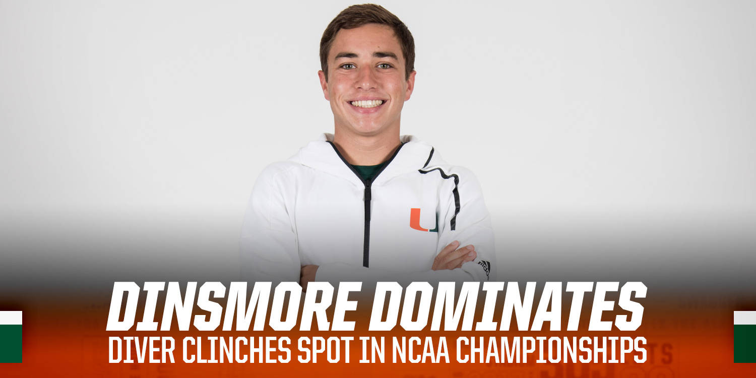 Dinsmore Caps Dominant Week for Miami Divers