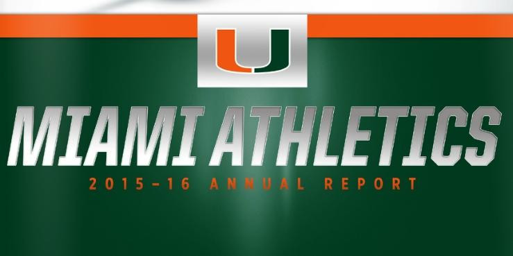 Miami Releases 2015-16 Athletics Annual Report