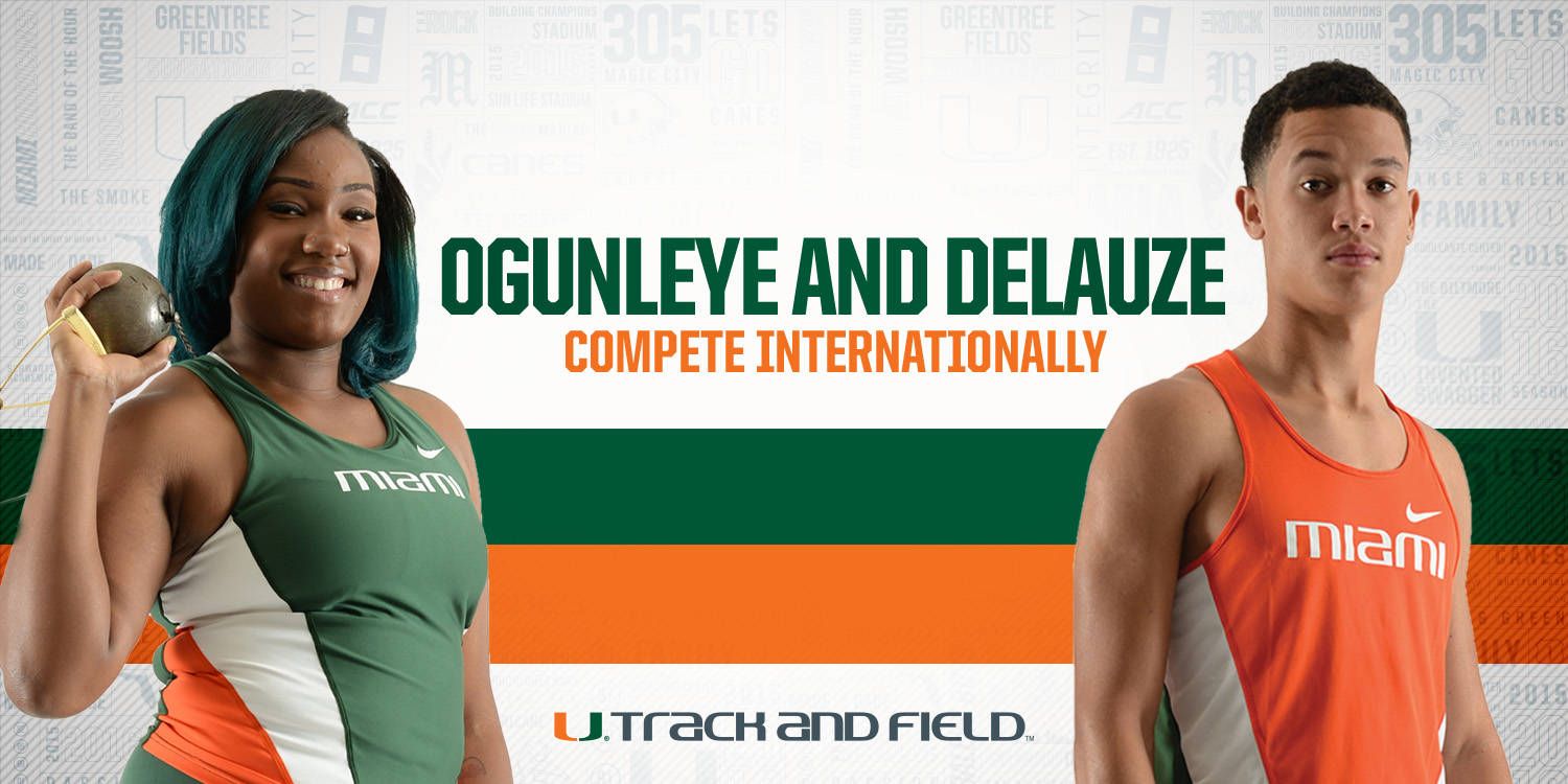 Ogunleye and Delauze Compete Internationally