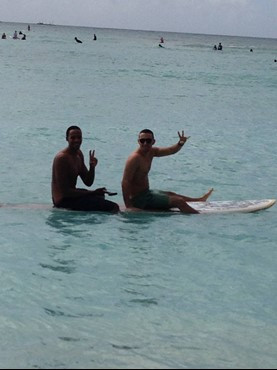 Kenny and Justin