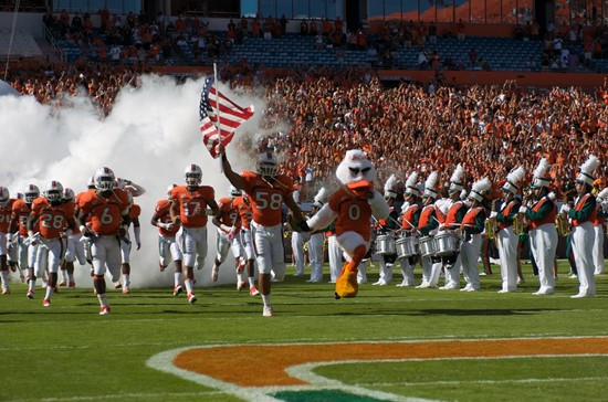 2011 Miami Hurricanes Football vs Georgia Tech