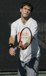 Josh Cohen Falls in First Round of NCAA Singles Championship