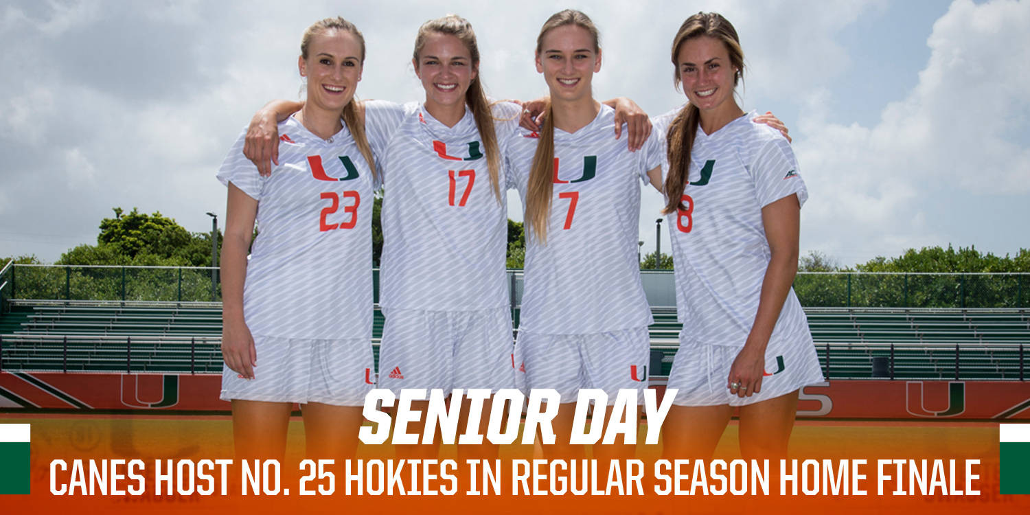 @CanesFutbol Meets No. 25 Va. Tech on Senior Day