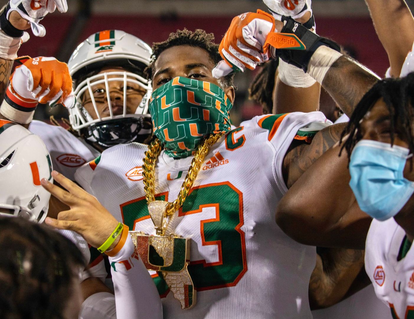 Photo Gallery: Canes Football at Louisville