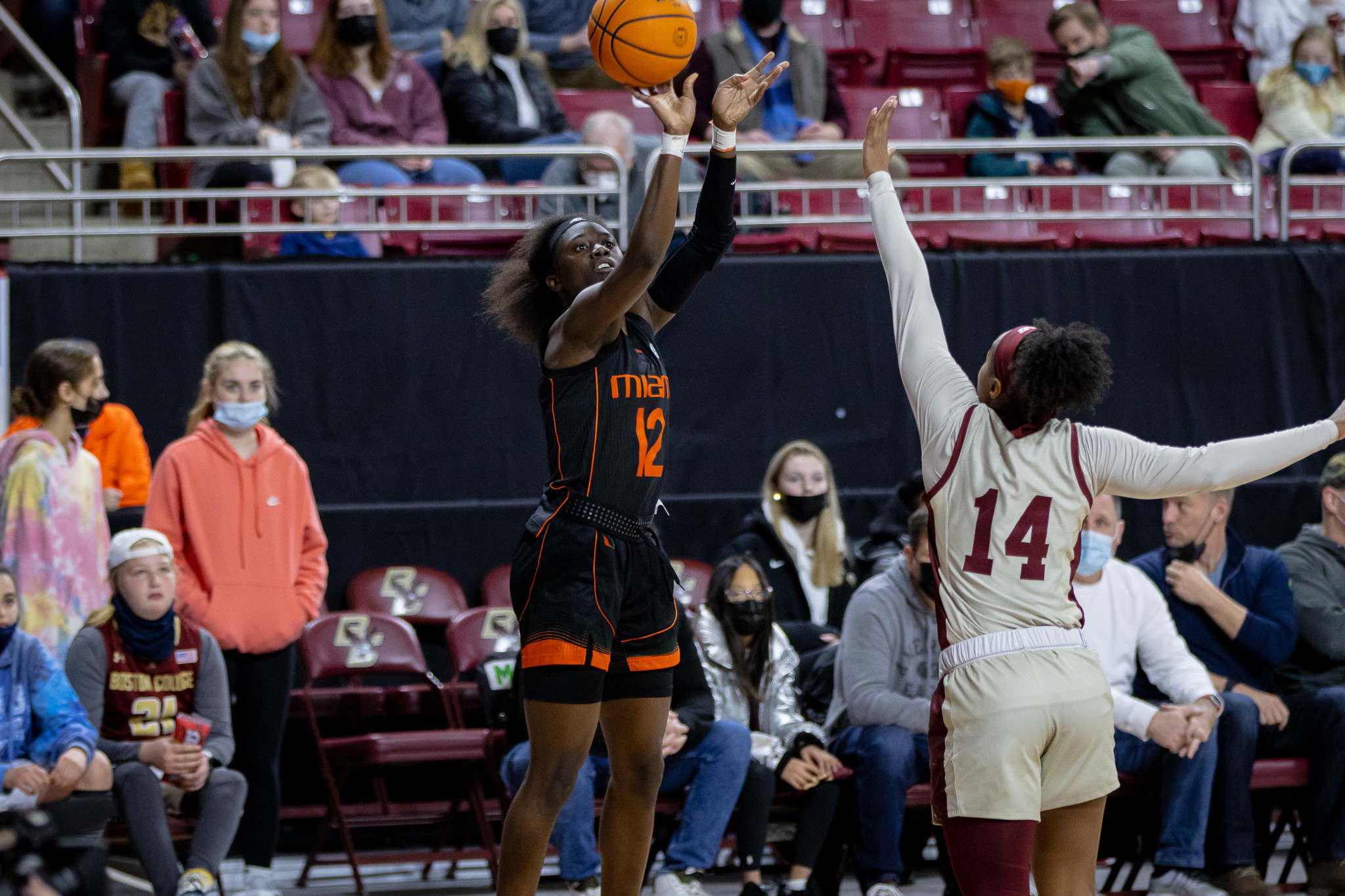Five Canes Score in DoubleDigits in Loss to Boston College