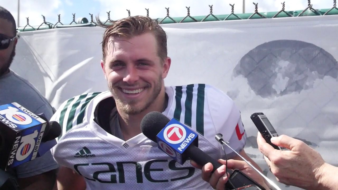 Braxton Berrios | Post Practice | 11.29.2017