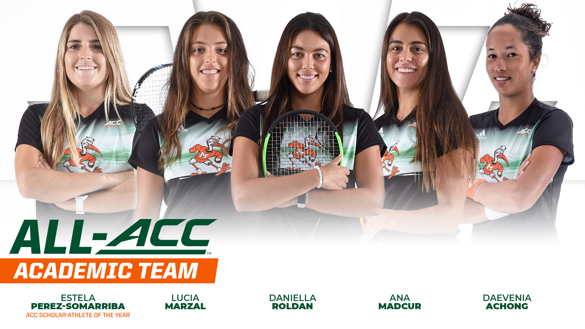 Perez-Somarriba Selected as ACC Scholar-Athlete of the Year