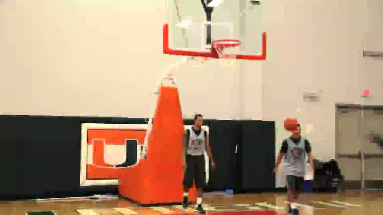 Erik Swoope Trick Dunk in Practice