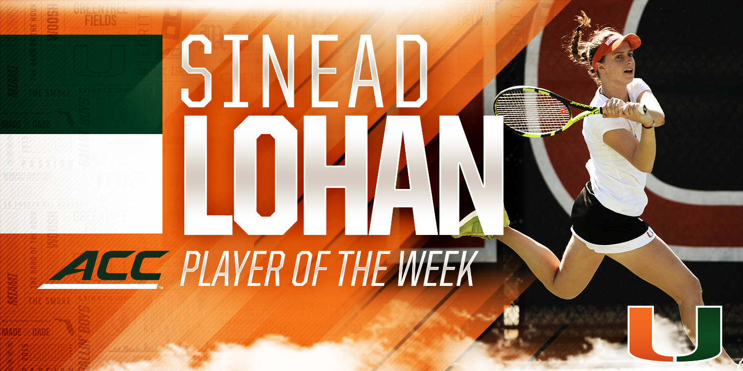 Lohan Earns First ACC Player of the Week Honor