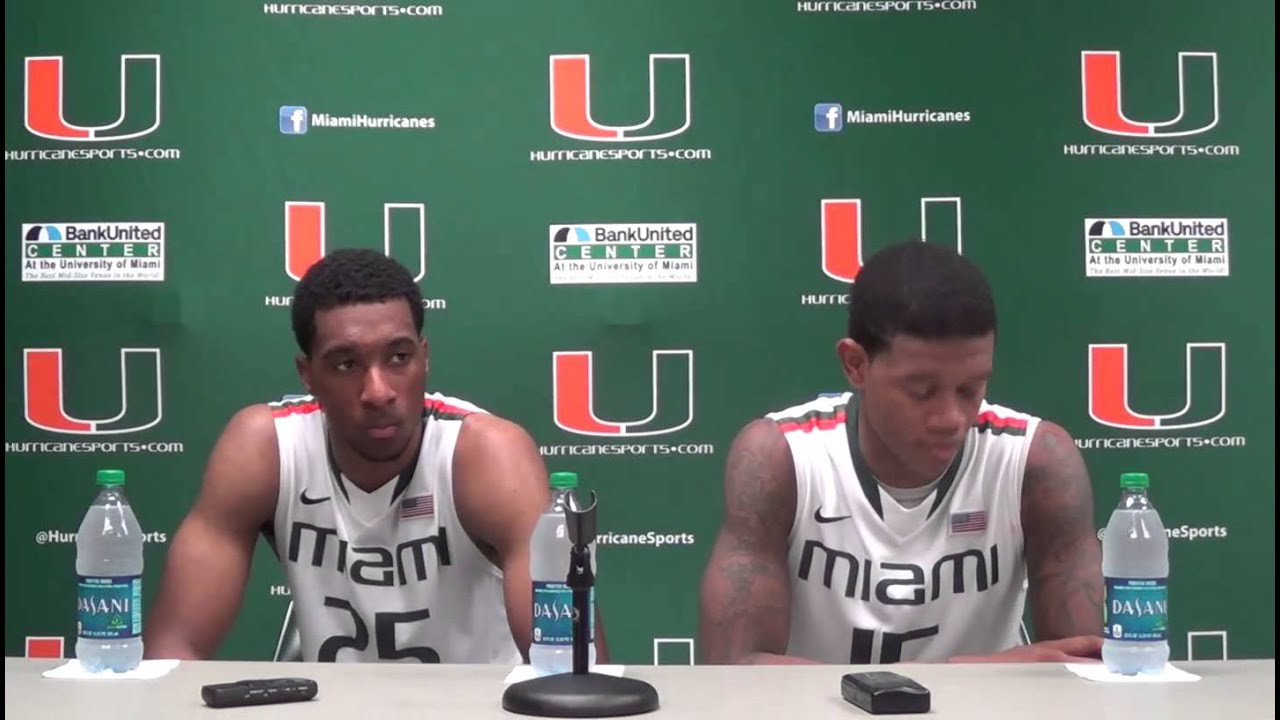 Garrius Adams and Rion Brown - Pitt Postgame