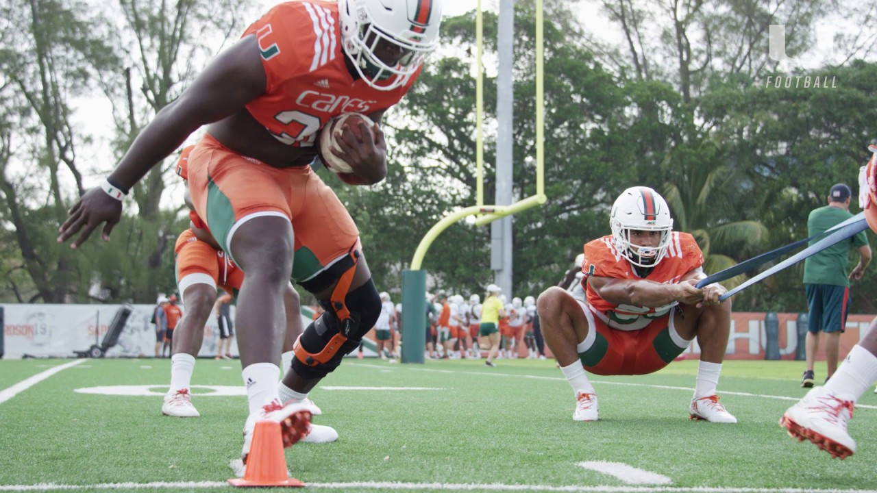 Spring Ball 2017 | Canes Football | Thomas Brown Mic'd Up