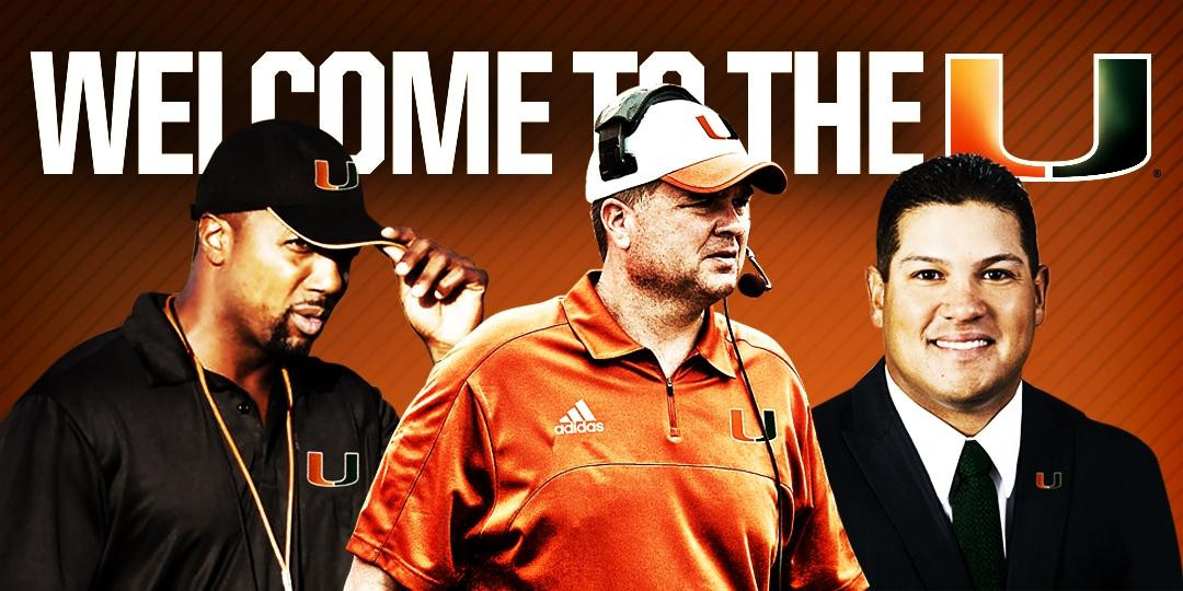 Richt Names Three More Assistants to Miami Staff