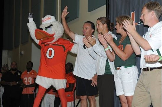 Canes Carnivale at the Bank United Center was the first annual event on August 28, 2010 bringing coaches and Hurricane fans together for a day of...