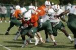 Hurricanes Conclude First Week of Spring Practice