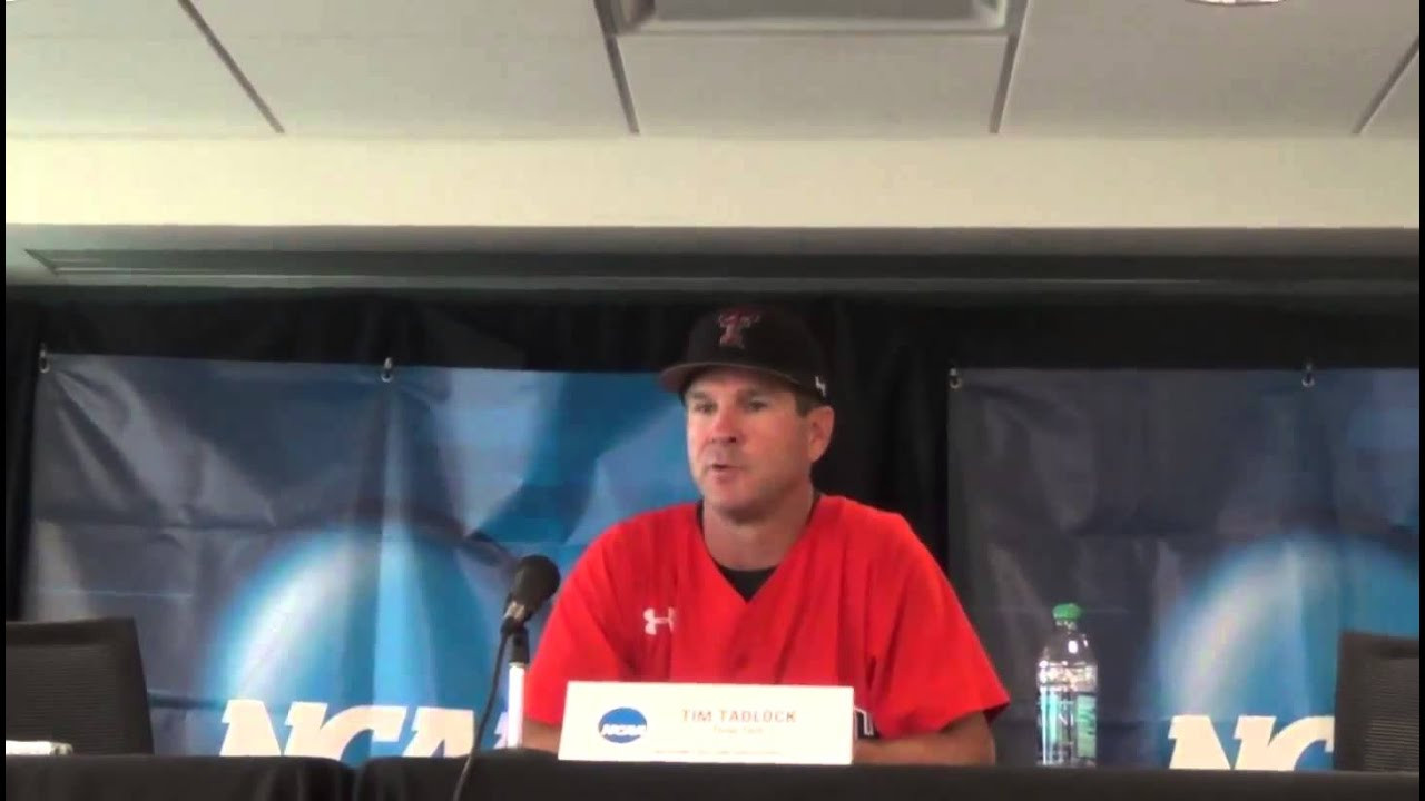 Game 1 TTU Press Conference - Tim Tadlock