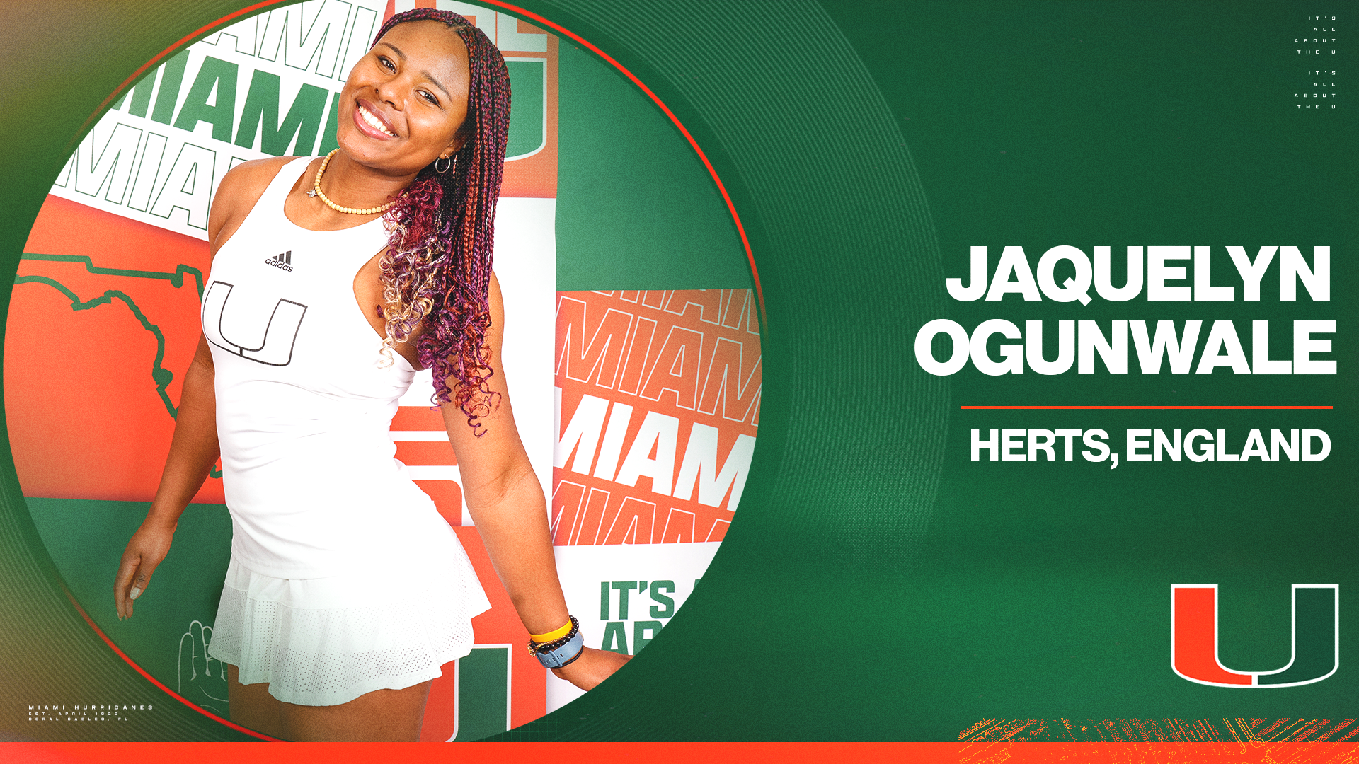 Jaquelyn Ogunwale Joins Miami for 2024-25 Season