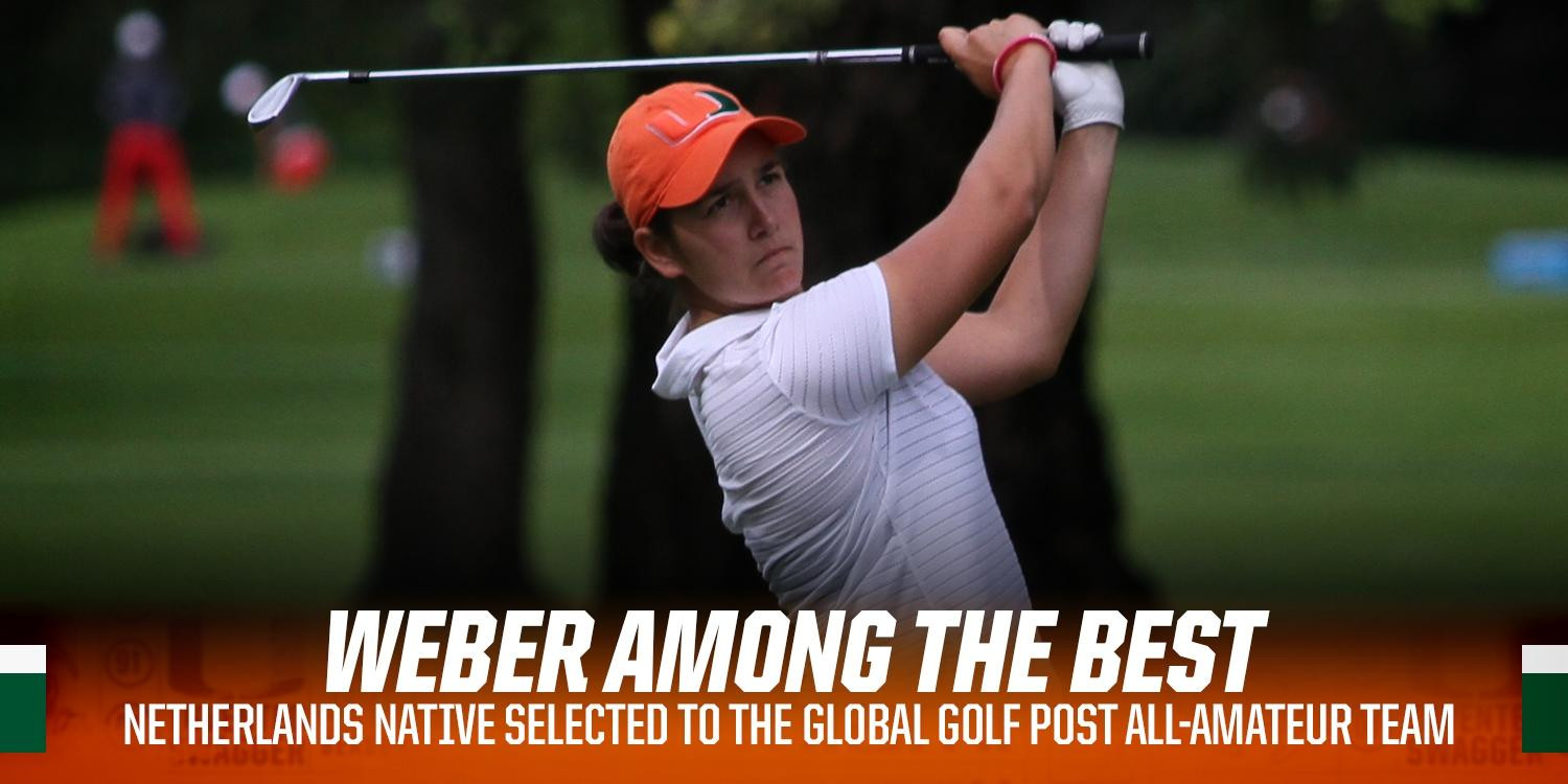 Weber Selected to the Global Golf Post All-Amateur Squad