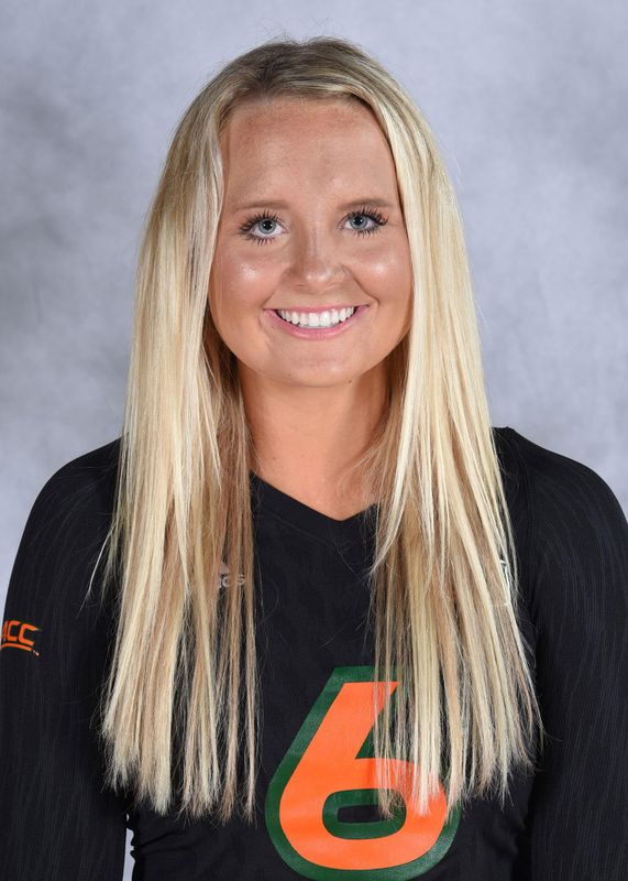 Sophie Walls - Volleyball - University of Miami Athletics