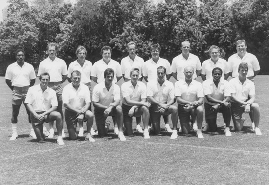 1987 University of Miami coaching staff