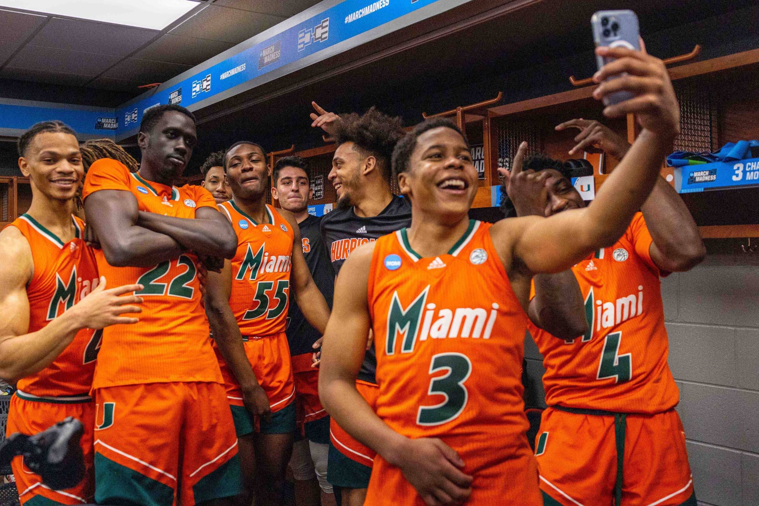 Men's 2023 Miami Hurricanes Final Four College Basketball Jersey - All -  Vgear